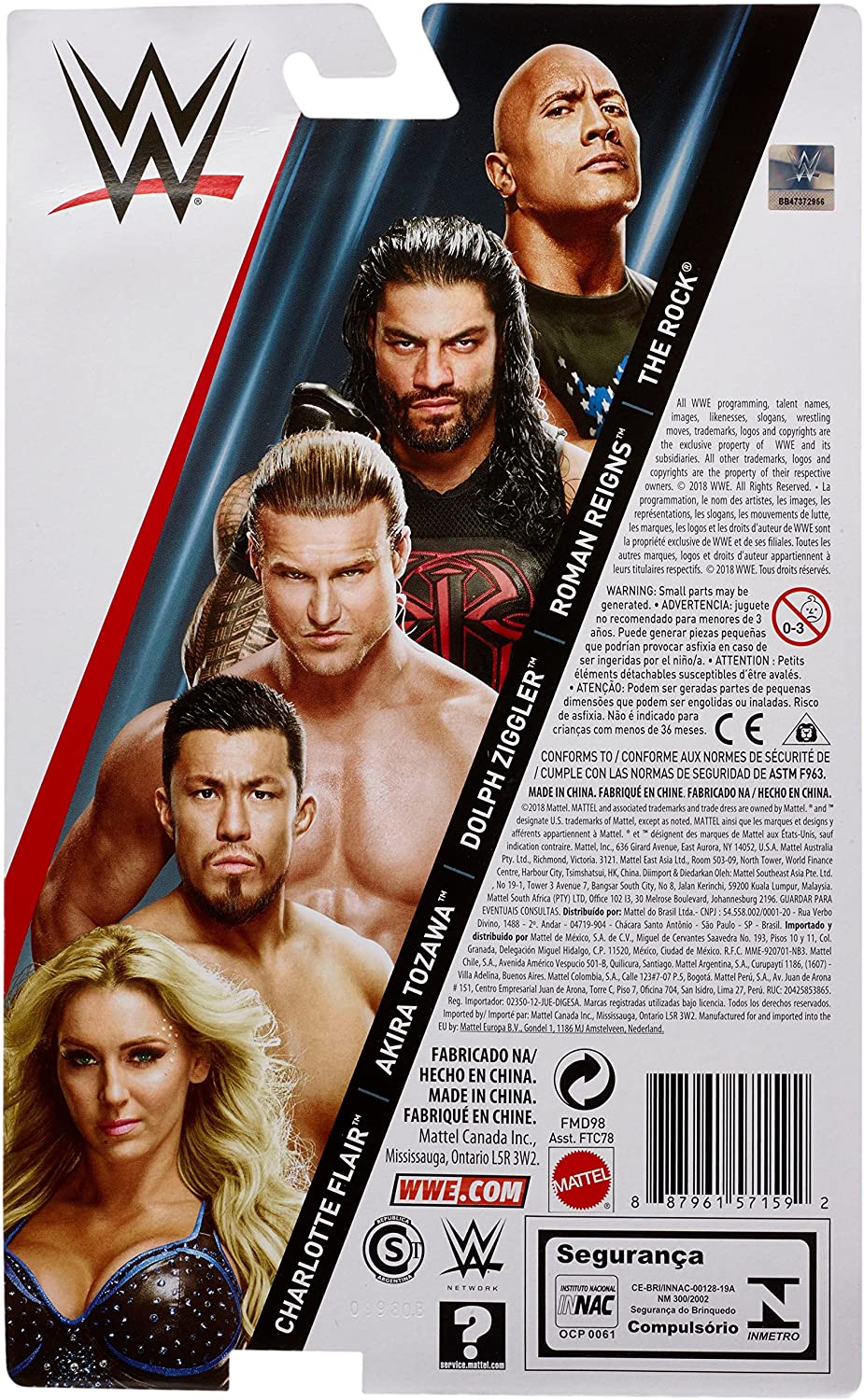 Main Figure of WWE Charlotte Assorted