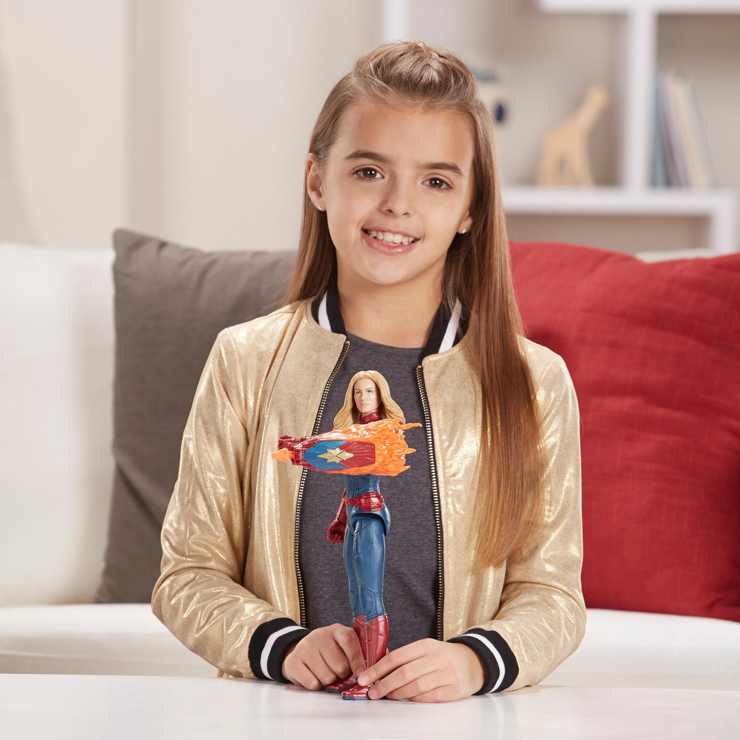 Marvel Avengers: Endgame Titan Hero Power FX Captain Marvel