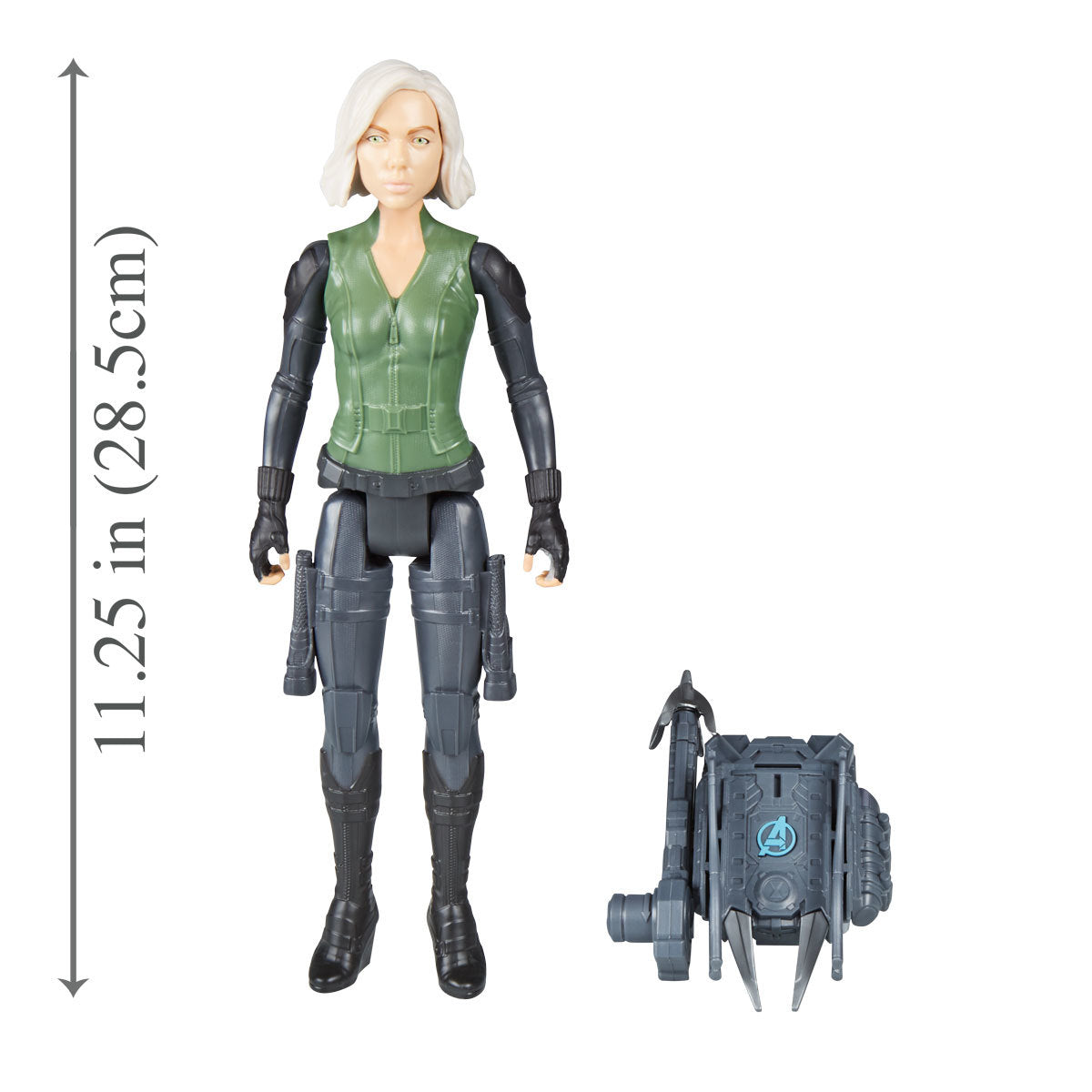Marvel Avengers Infinity War Titan Hero Power FX Figure - Black Widow