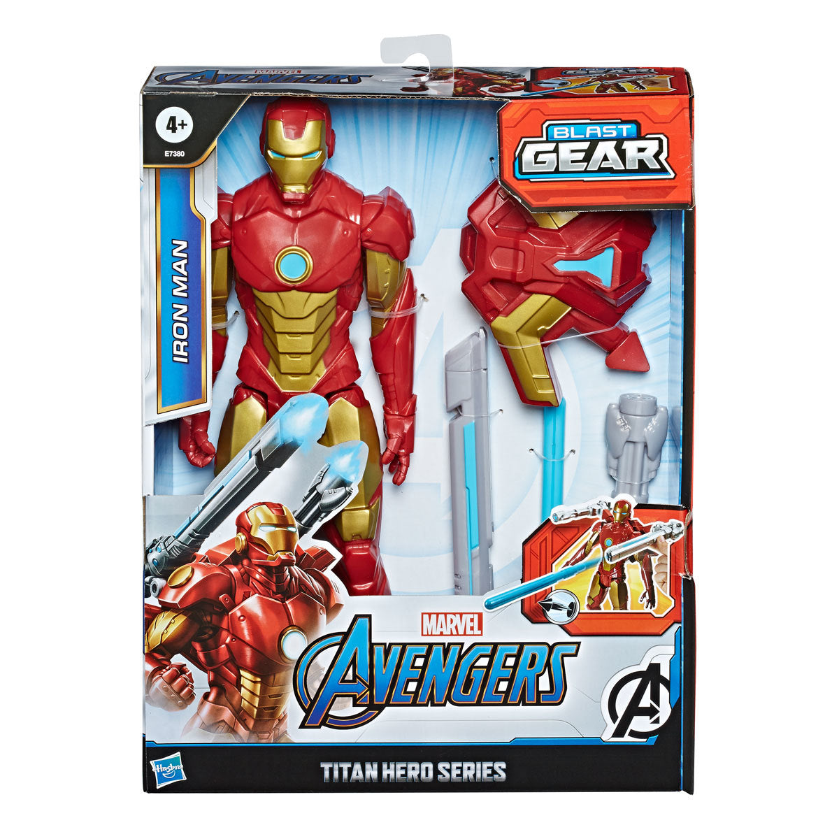 Marvel Avengers Titan Hero Series Blast Gear Figure - Iron Man