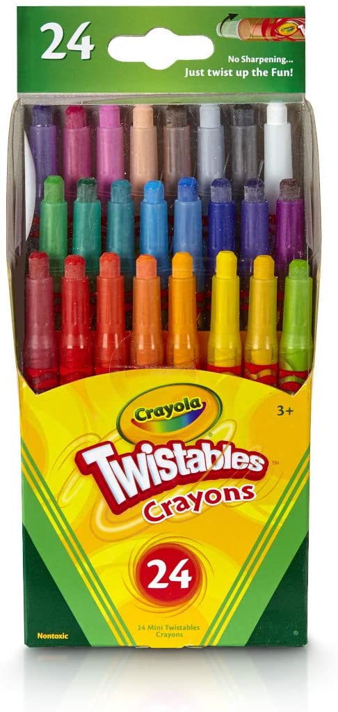 Mini Flexible Crayola Crayons - 24 CT