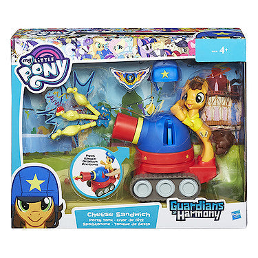 My Little Pony Guardians of Harmony Cheese Sandwich Pony with Party Tank
