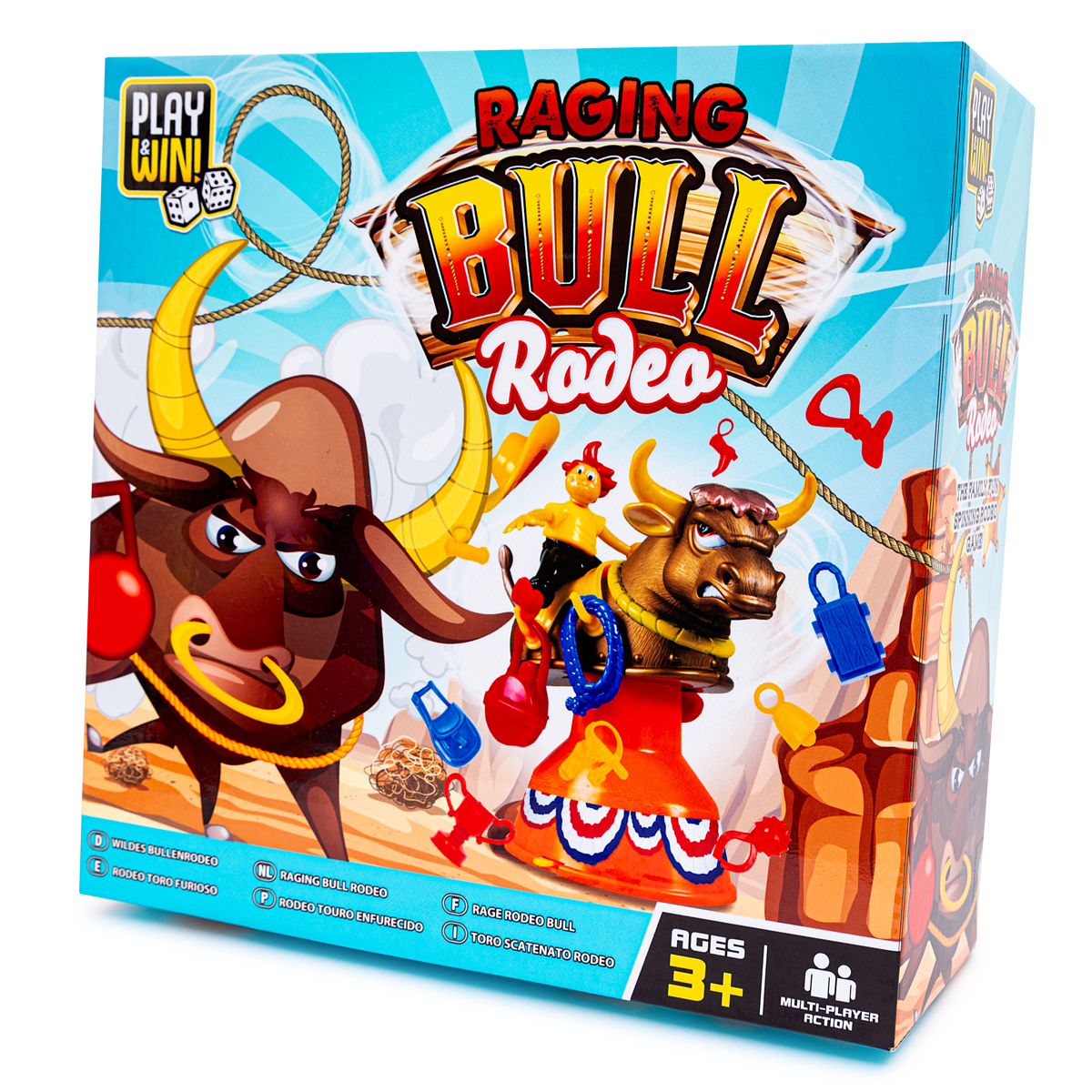 Play and Win Raging Bull Rodeo