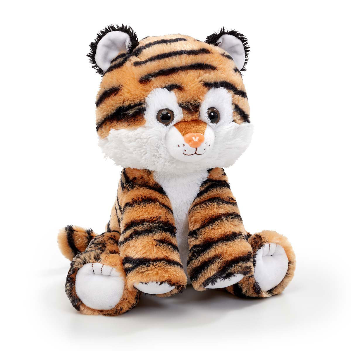 Snuggle Buddies 32cm Endangered Animals Plush Toy - Tiger