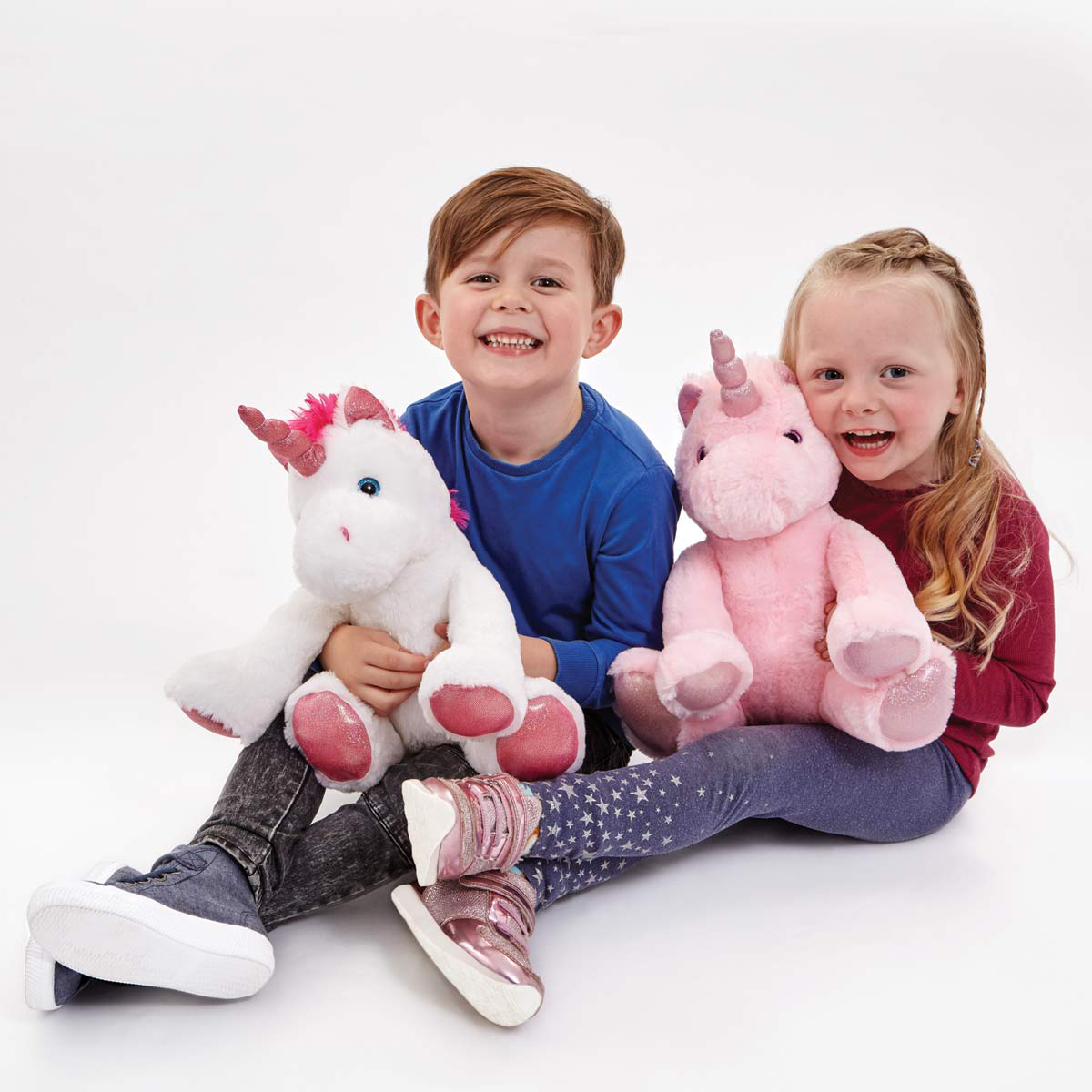 Snuggle Buddies 35cm Unicorn Plush Toy (Styles Vary)