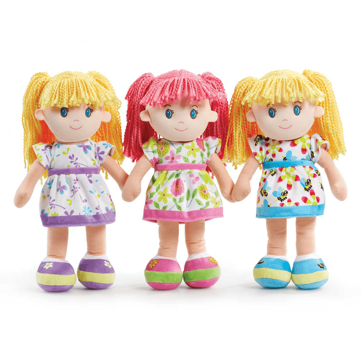 Snuggle Buddies 40cm Rag Doll (Styles Vary) - Plush