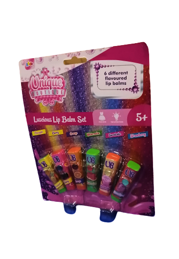 Unique Boutique - Luscious Lip Balm Set