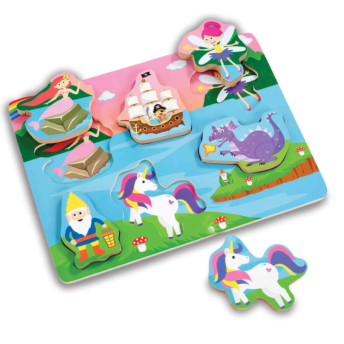 Woodlets Chunky Fantasy Puzzle