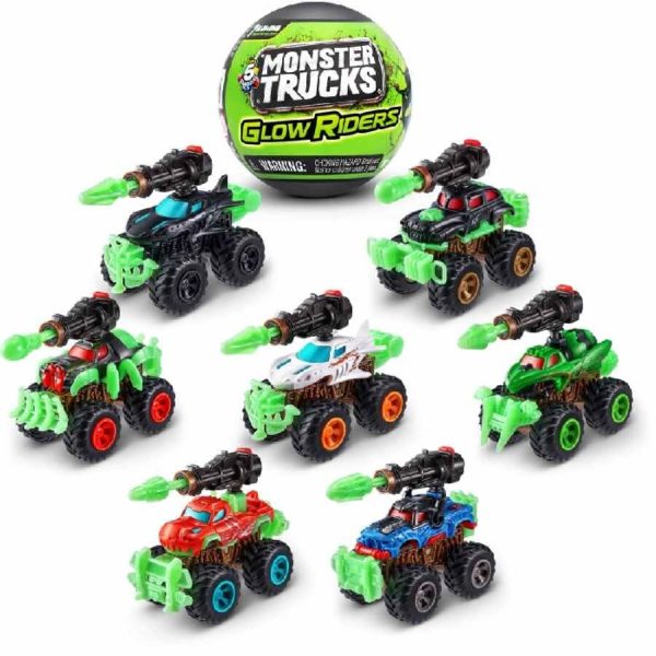 Zuru - 5 Surprise - Monster Truck Glow Riders - Series 2 (Colors vary)