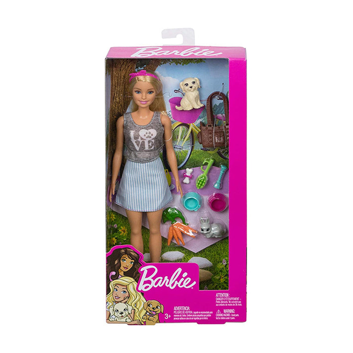 Barbie - Dolls and Pets Playset FPR48