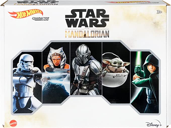Hot Wheels Star Wars The Mandalorian Character Car 5-Pack – The