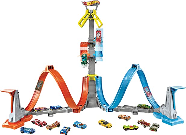 Hot Wheels Loop & Launch Track Set
