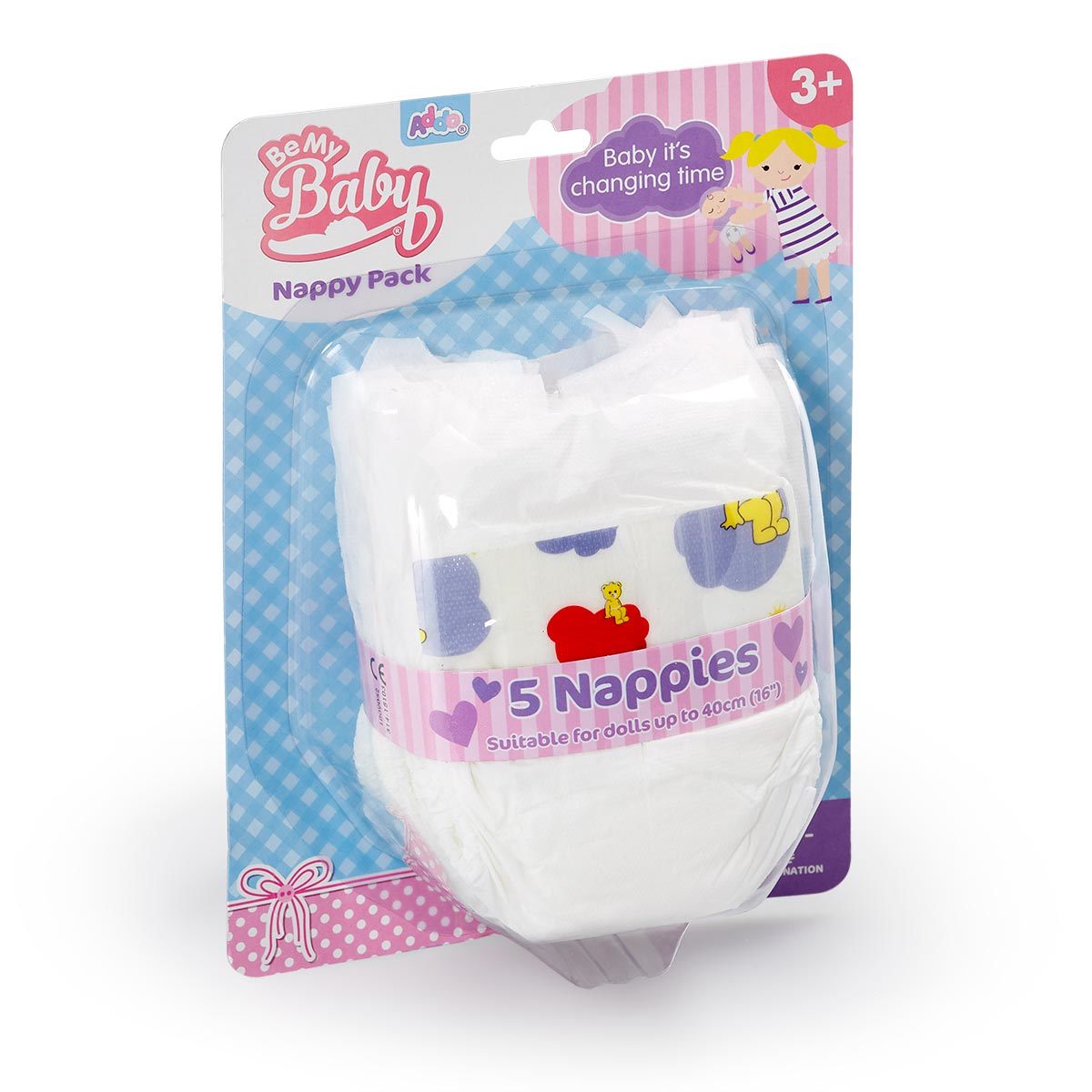 Be My Baby Nappy Pack - 5 Nappies