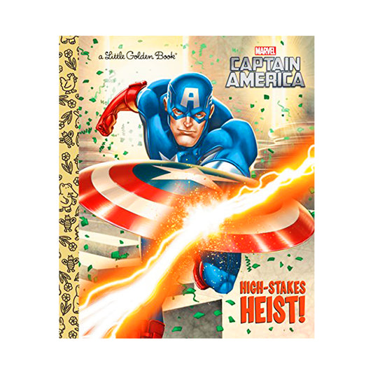 Marvel Captain America - High-Stakes Heist Story Book