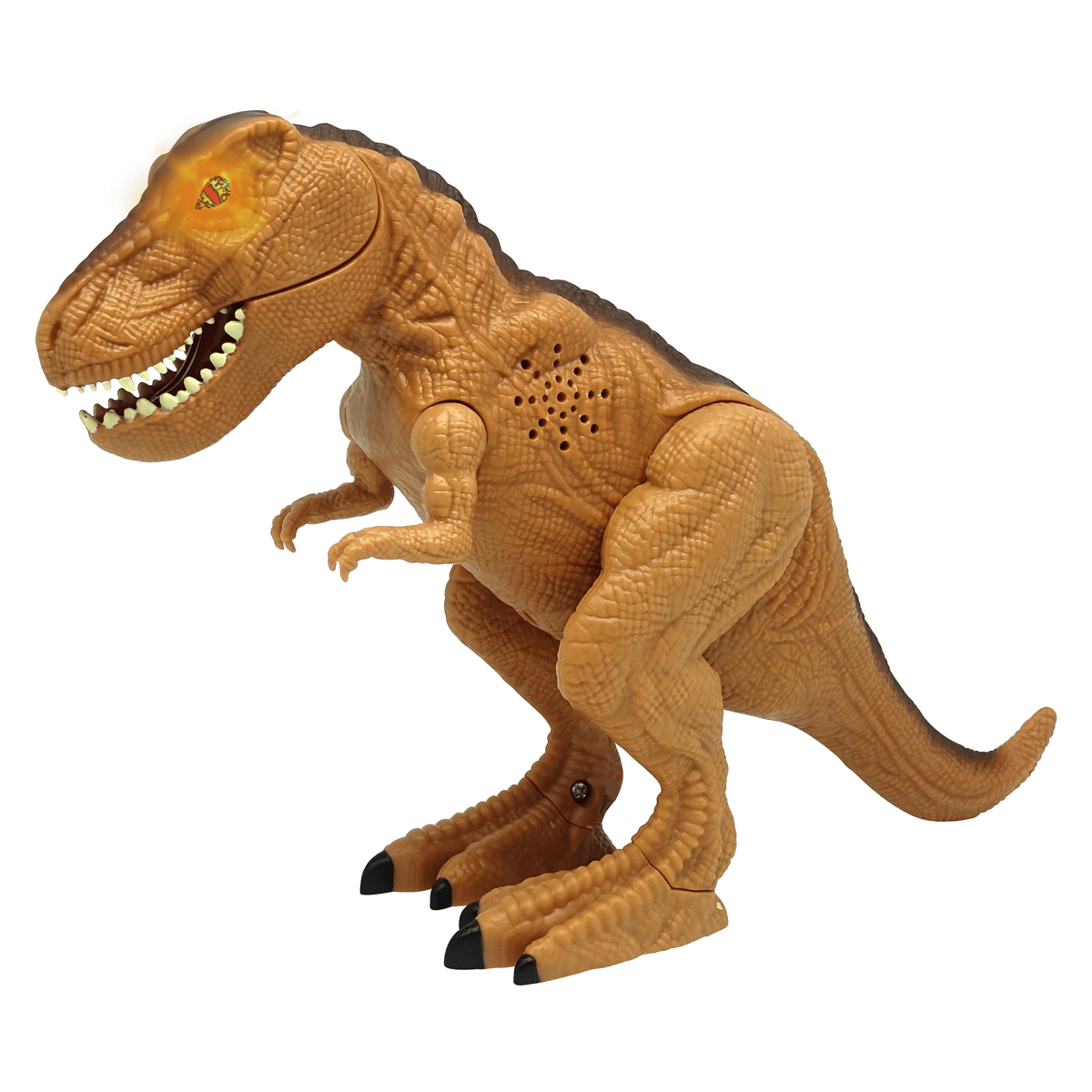 Mighty Megasaur 25cm Interactive Dinosaur - Brown T-Rex