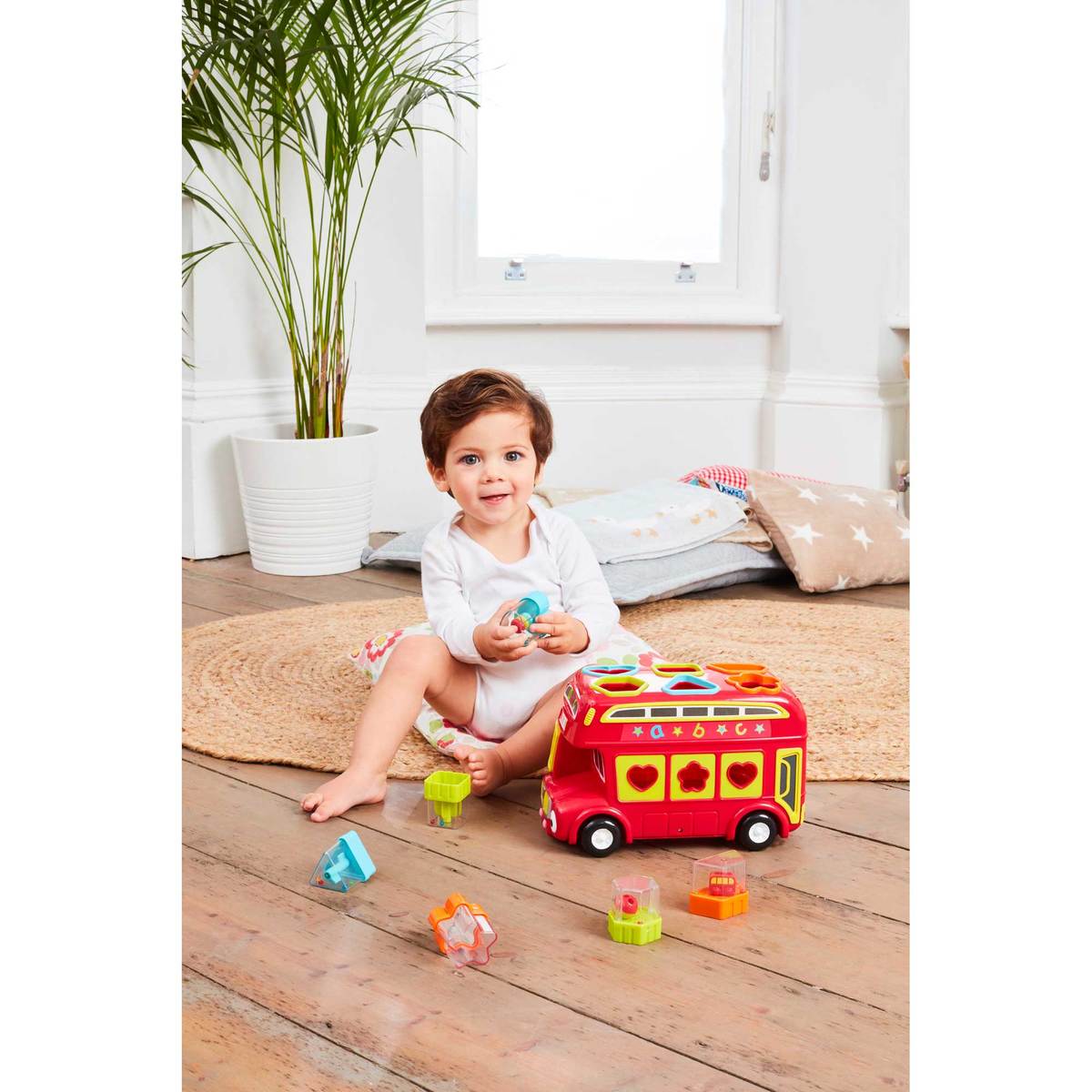 Early Learning Centre Shape Sorting Bus - Red