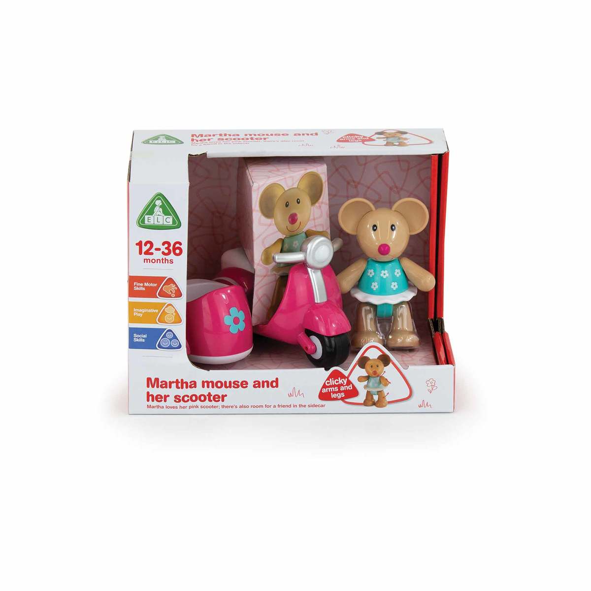 Early Learning Centre Martha Mouse and Her Scooter