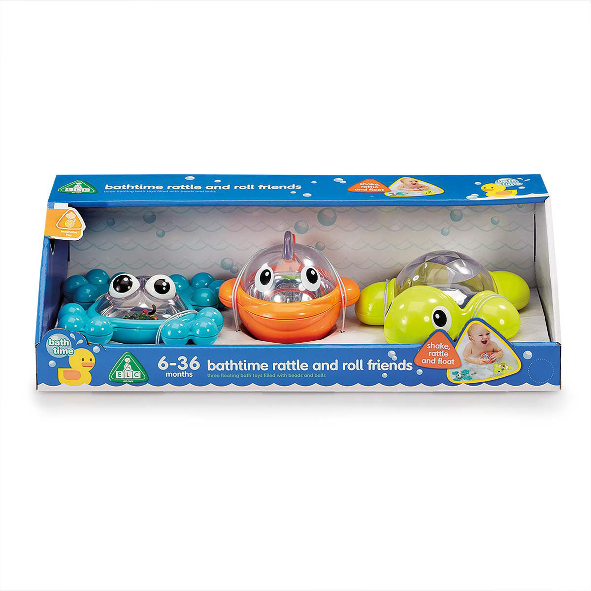 Early Learning Centre Bath Time Rattle and Roll Friends