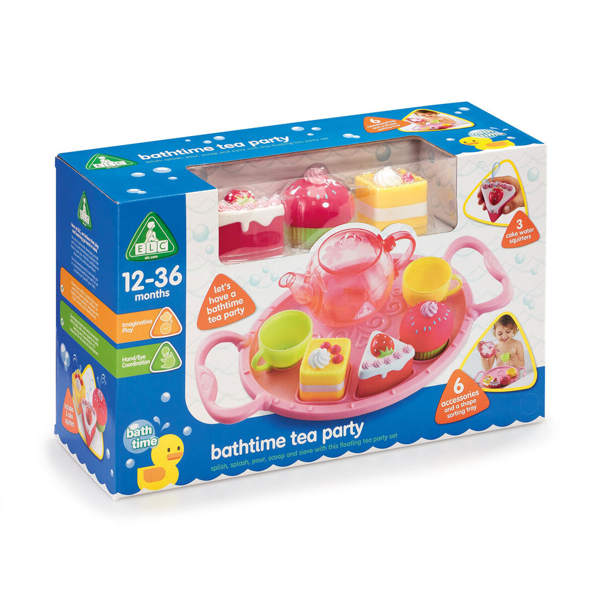 Early Learning Centre Pink Bath Time Tea Party Set
