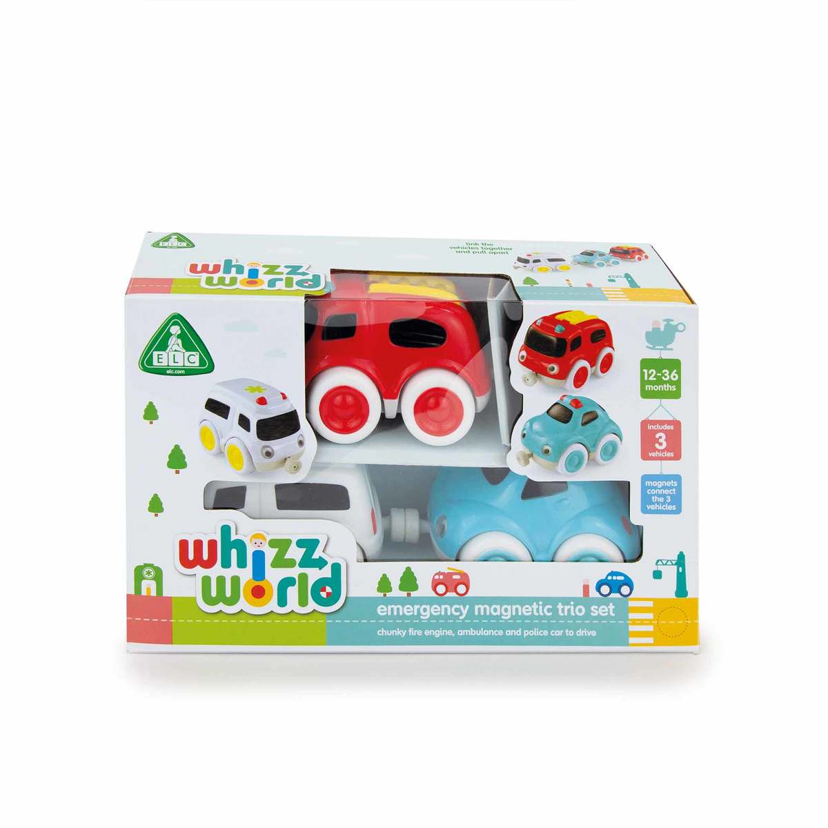 Whizz World Emergency Magnetic Trio Set