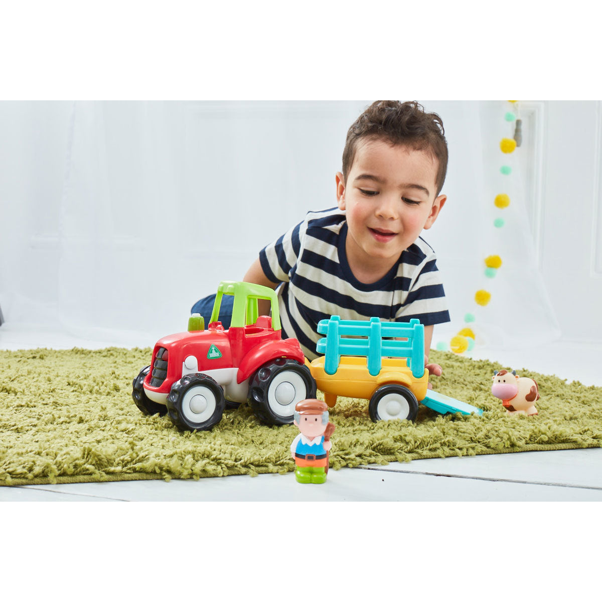 Happyland Lights and Sounds Farm Tractor