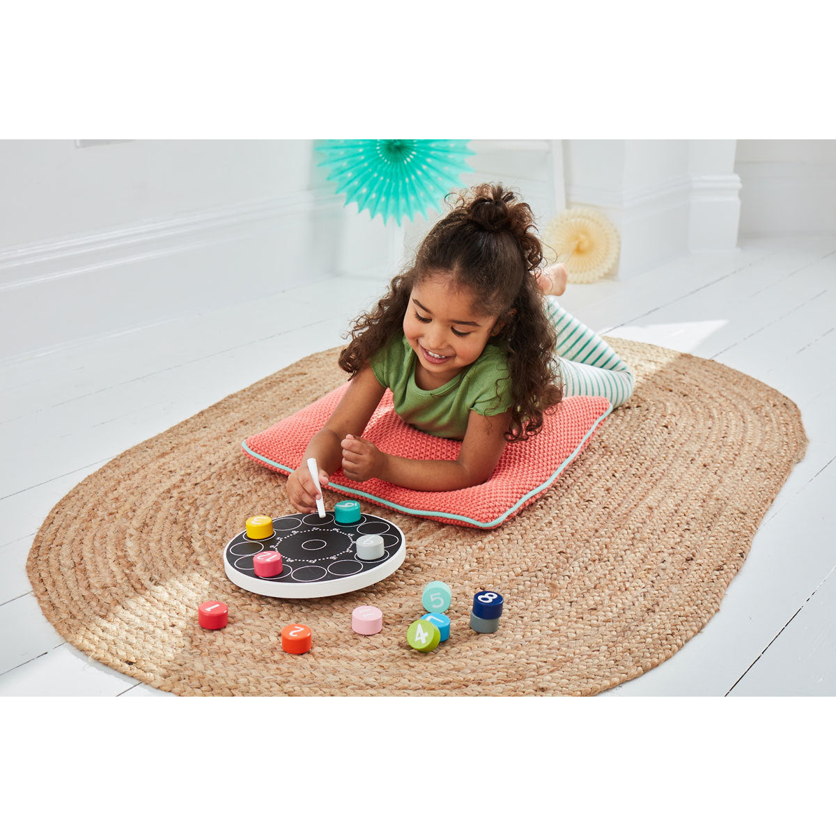 Early Learning Centre Wooden Teaching Clock