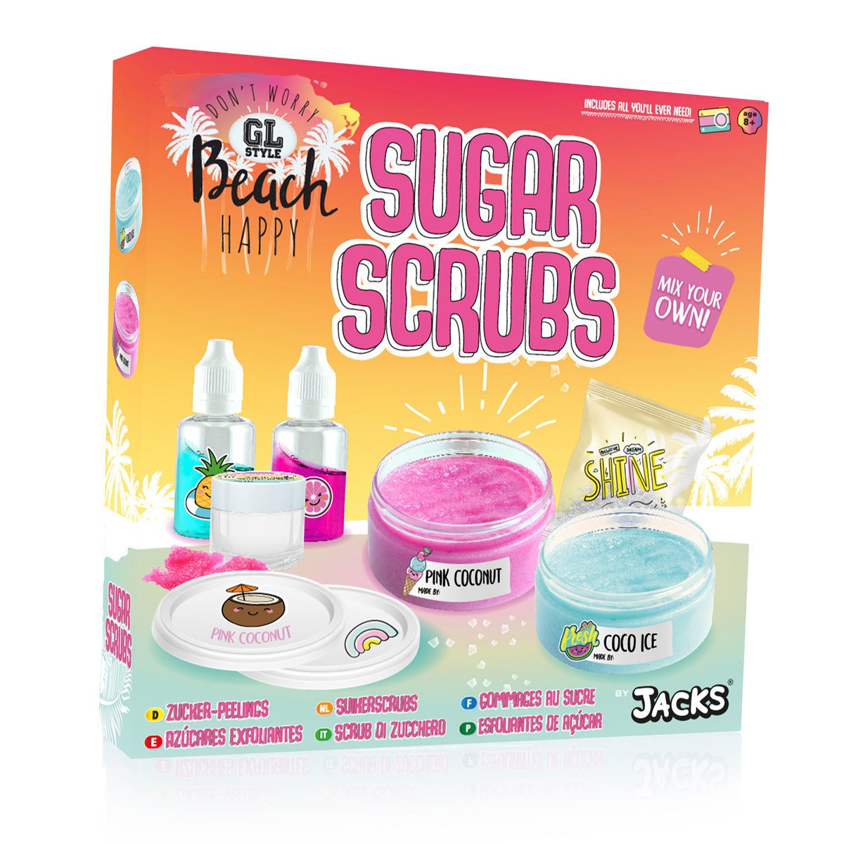GL Style Beach Happy Make Your Own Sugar Scrubs