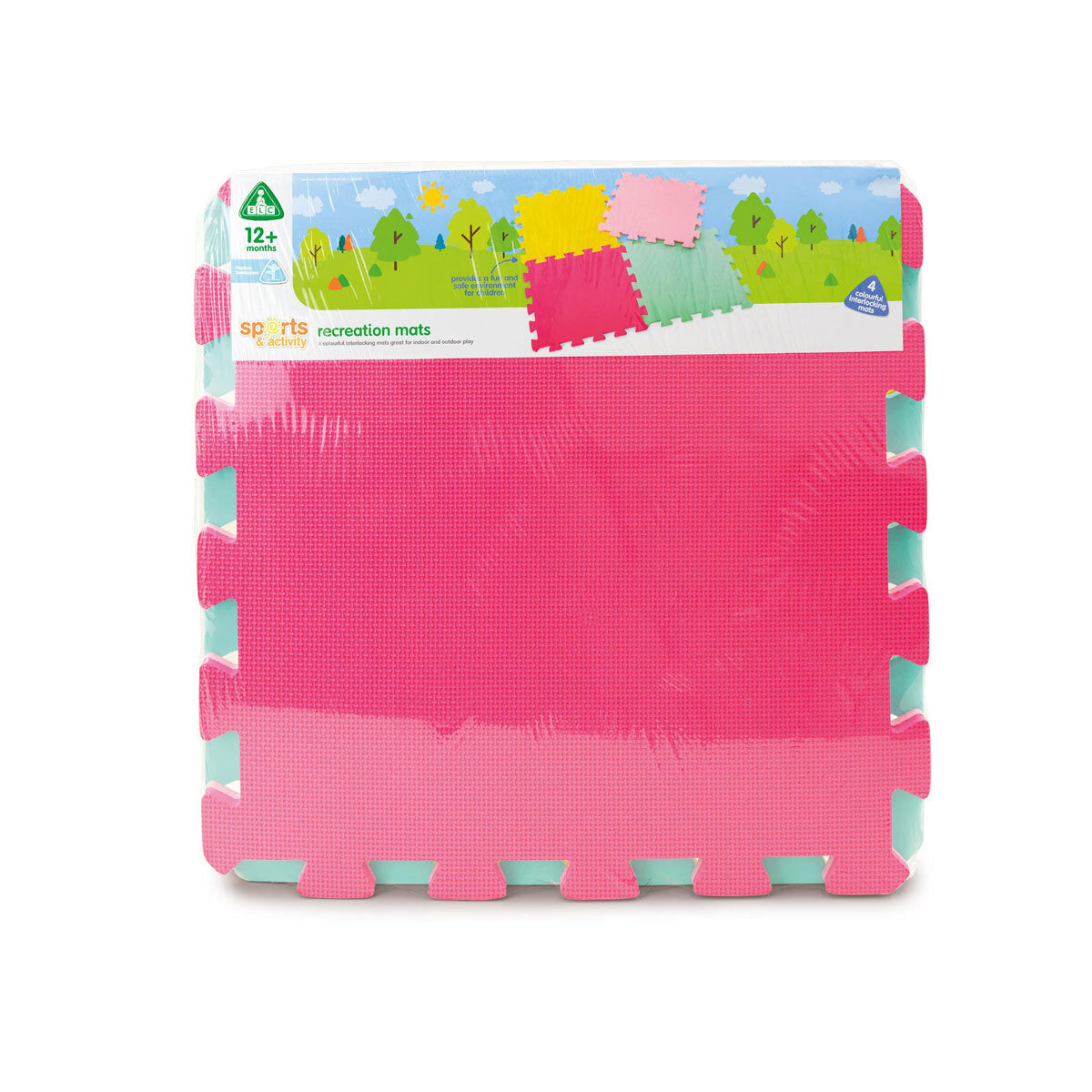 Early Learning Centre 4 Play Mats - Pink