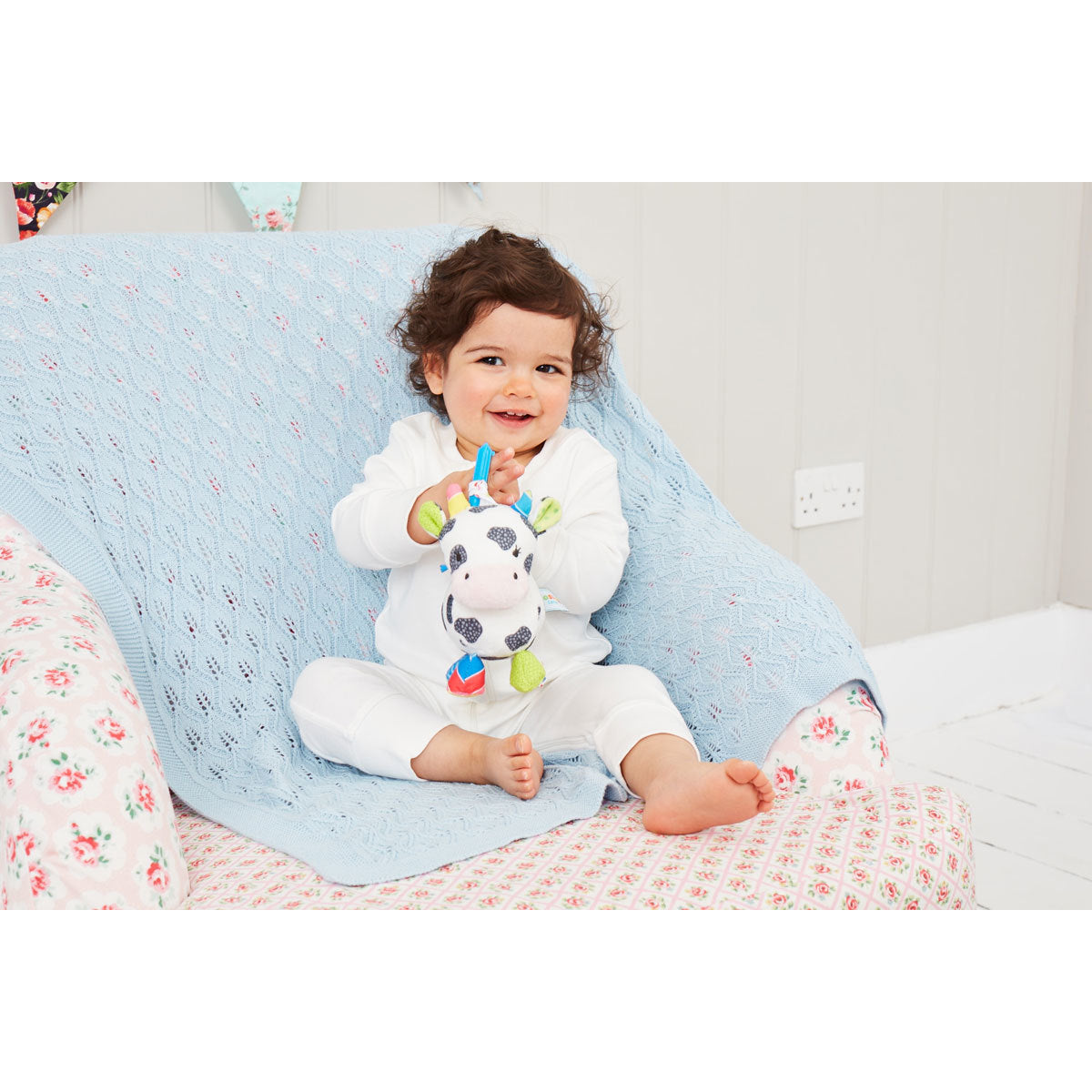 Blossom Farm Martha Moo Hanging Toy