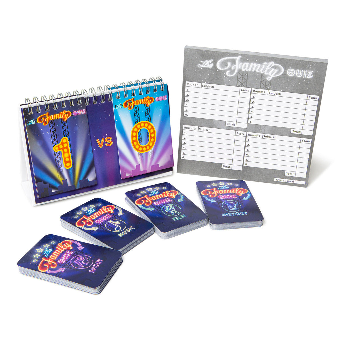 Play & Win The Family Quiz Board Game