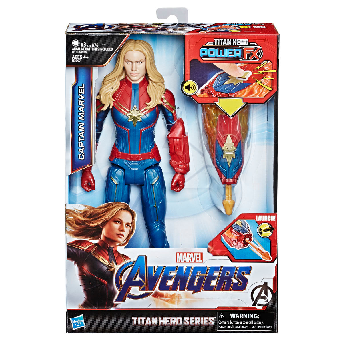 Marvel Avengers Titan Hero Power FX Figure Captain Marvel – The
