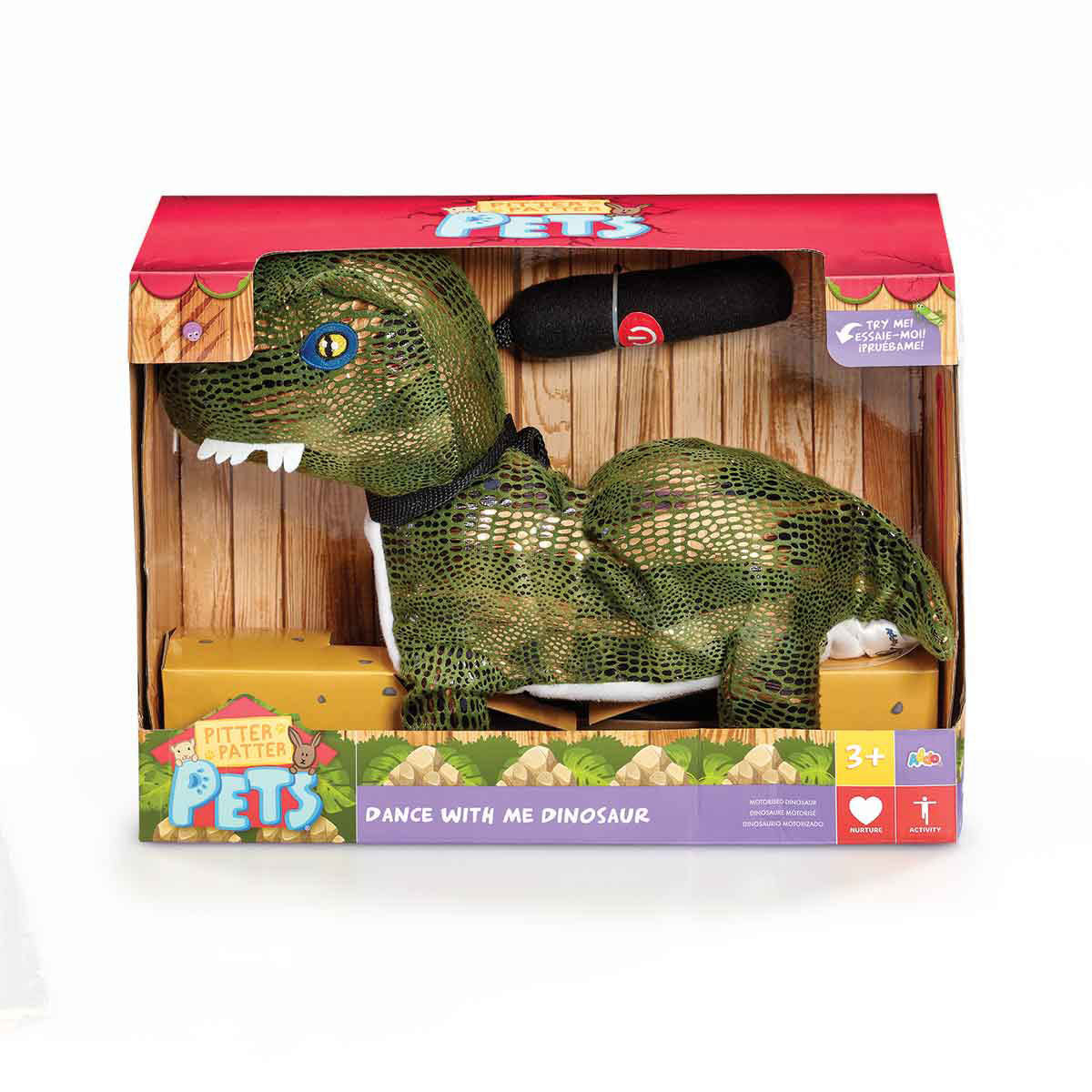 Pitter Patter Pets Dance With Me Dinosaur