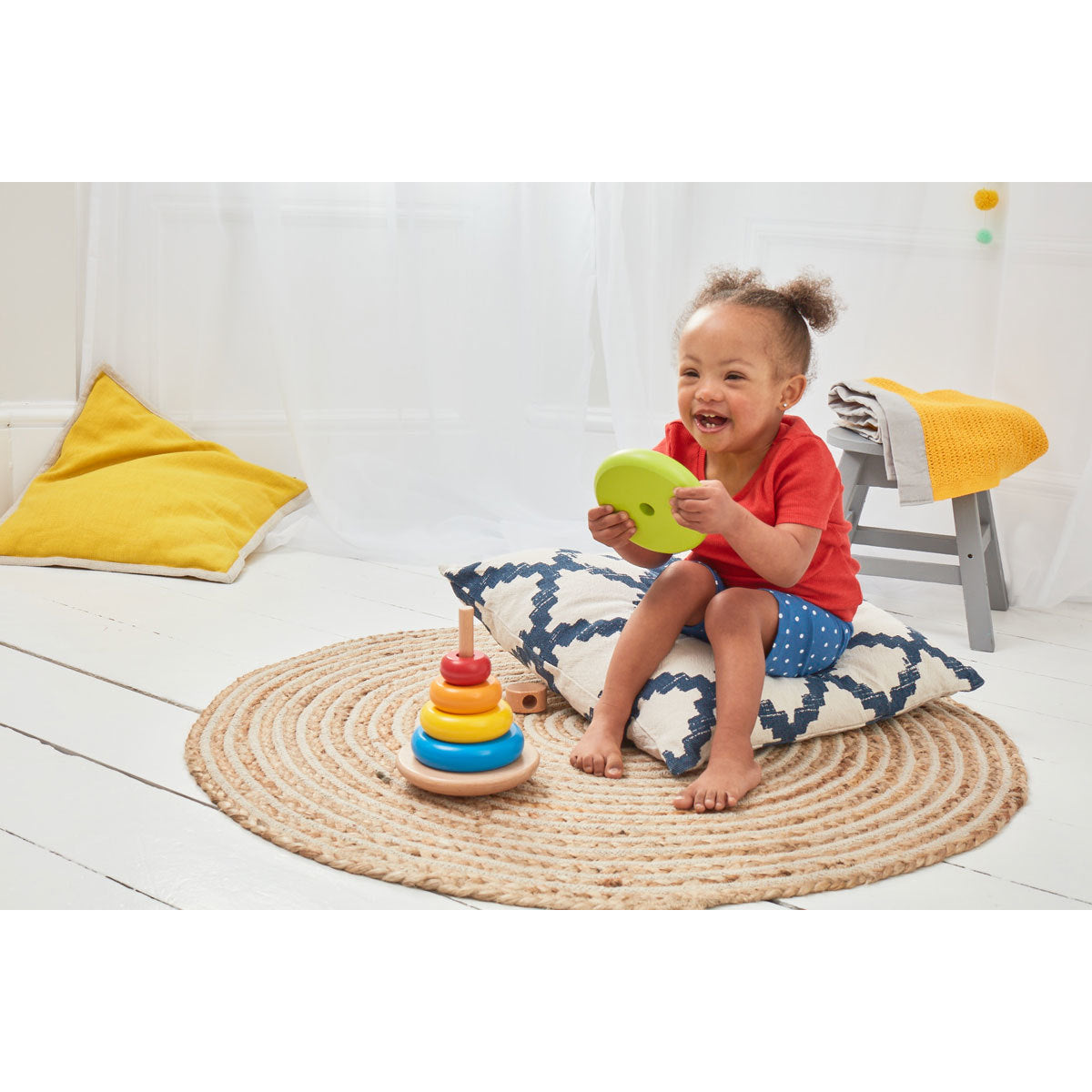 Early Learning Centre Wooden Stacking Rings