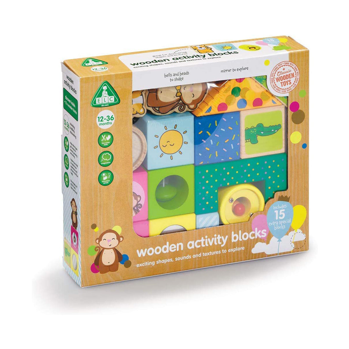 Early Learning Centre - Wooden Activity Blocks