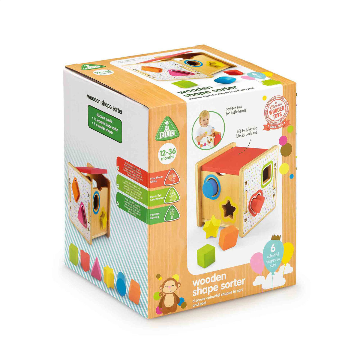 Early Learning Centre Wooden Shape Sorter