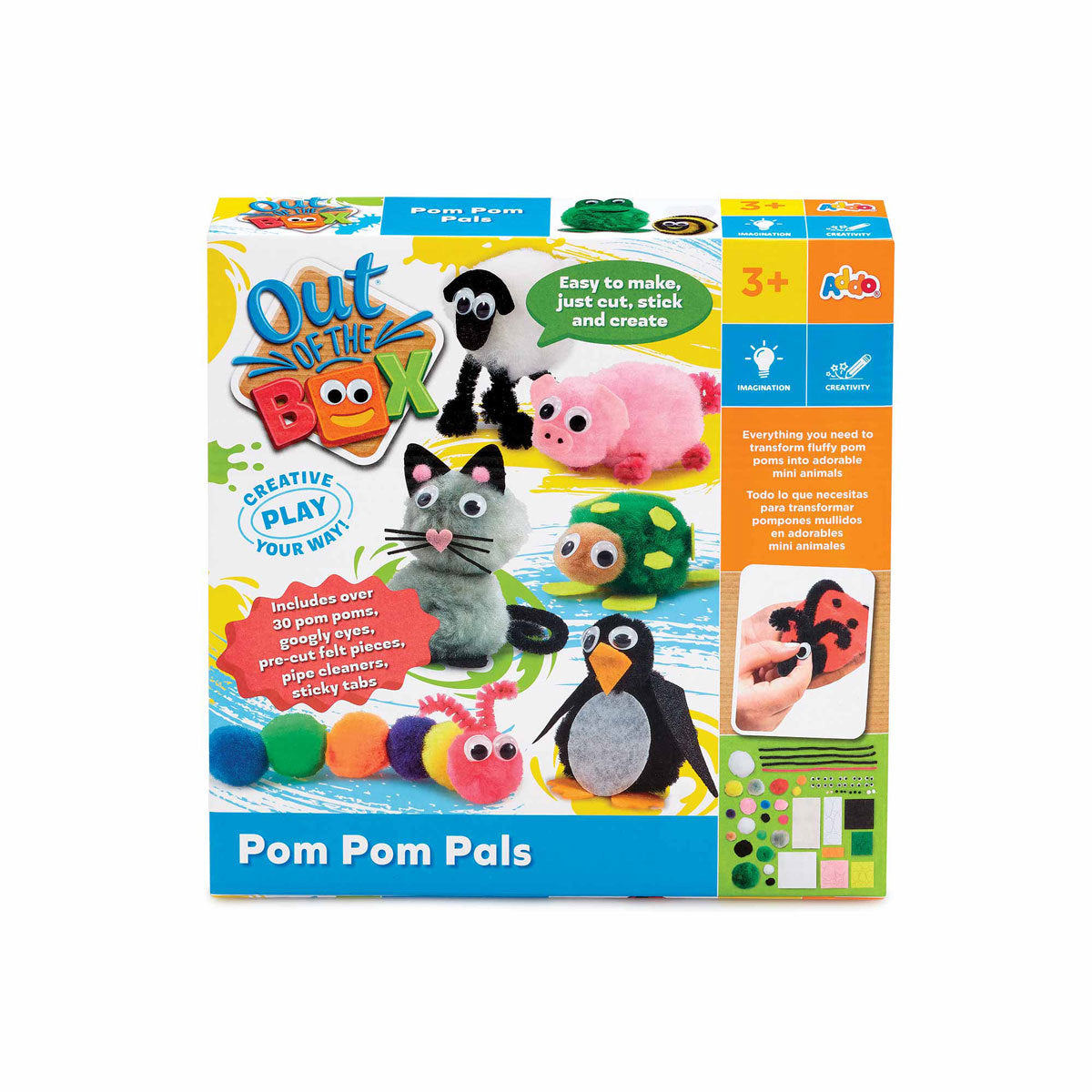 Out of the Box Pom Pom Pals