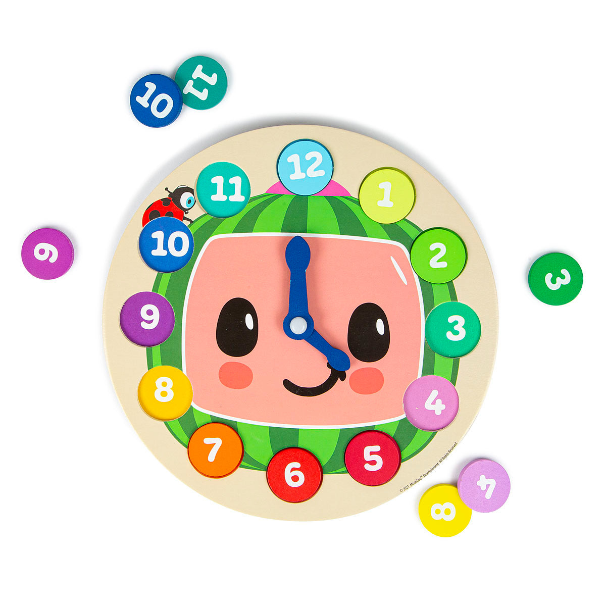 CoComelon Wooden Learning Clock