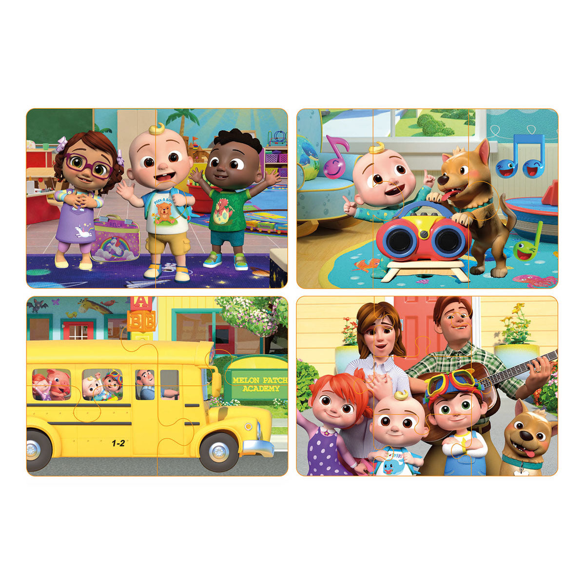 CoComelon My First Puzzles Set 4pk