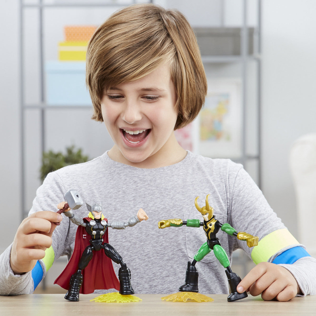 Bend & Flex Marvel Figure - Thor Vs Loki