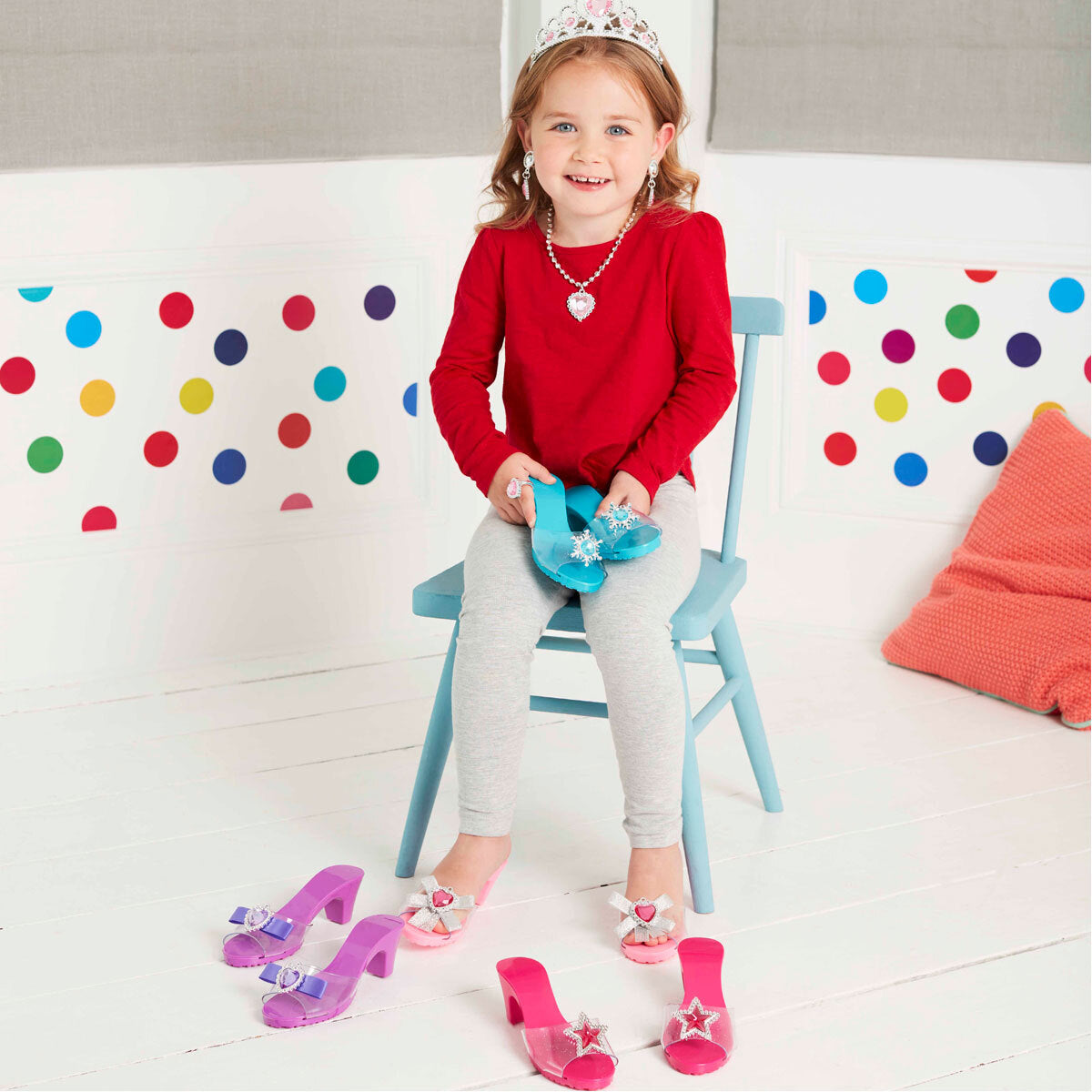 Early Learning Centre Dress Up Shoes and Jewellery Set