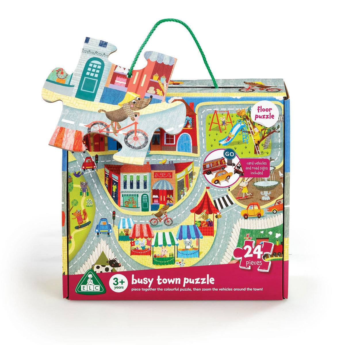 Early Learning Centre Busy Town 24 Piece Floor Jigsaw Puzzle