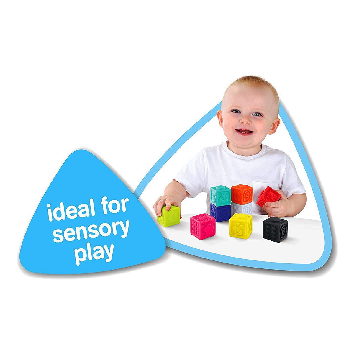Early Learning Centre Squeezy Stacking Blocks