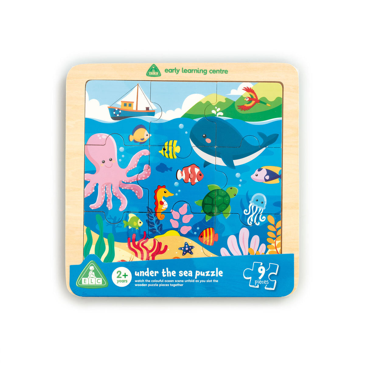 Early Learning Centre Wooden Under the Sea Puzzle