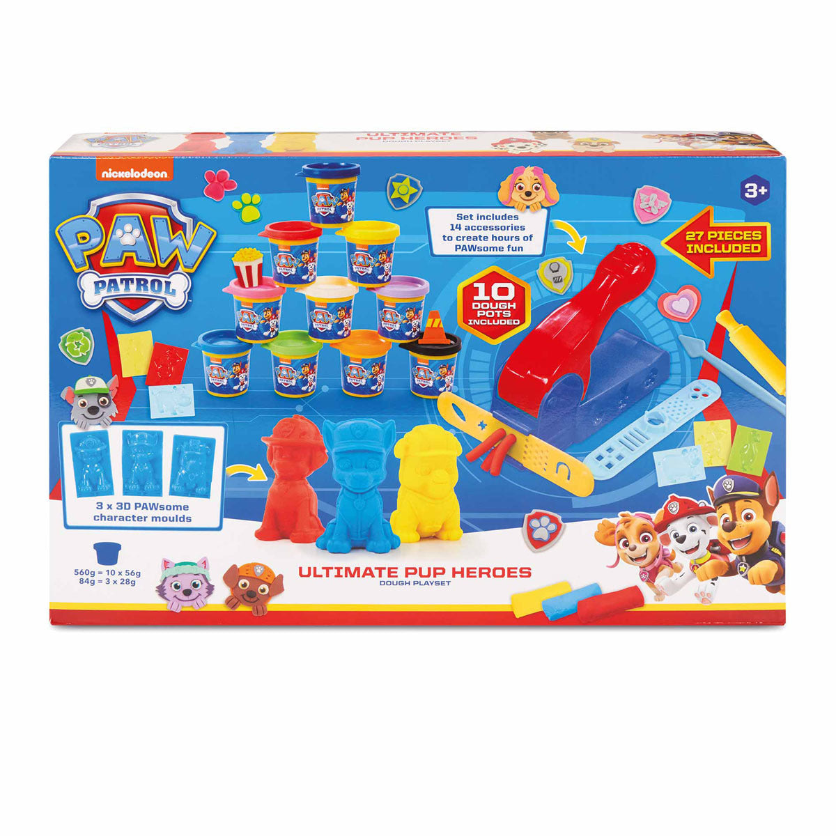 Nickelodeon Paw Patrol Ultimate Pup Heroes Dough Playset
