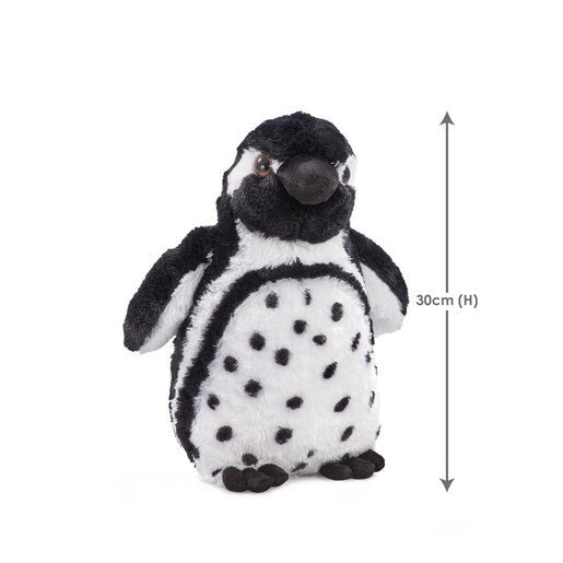 Snuggle Buddies 30cm Endangered Animals Plush Toy - Penguin