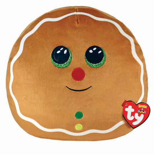 Ty - Squish-a-Boos - Cookie The Gingerbread Soft Toy