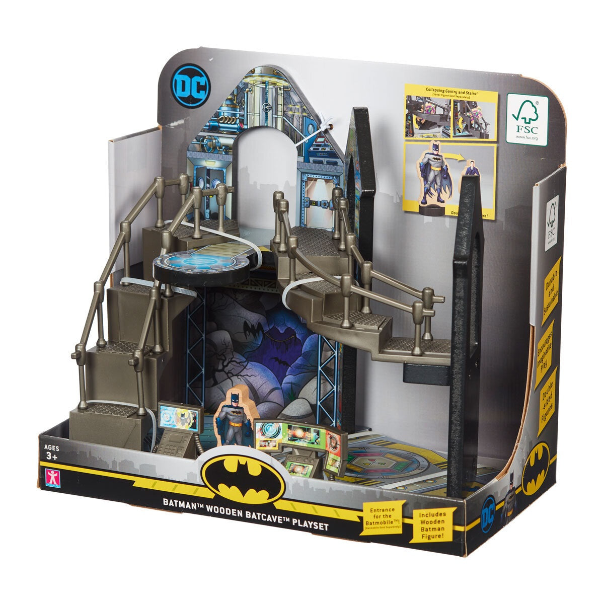 Batman Wooden Batcave Playset