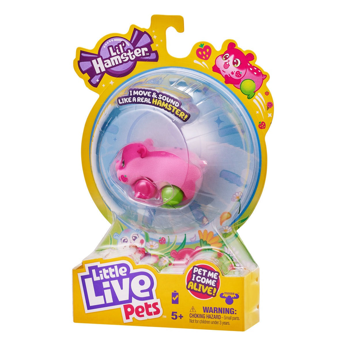 Little Live Pets Lil Hamsters - Strawbles