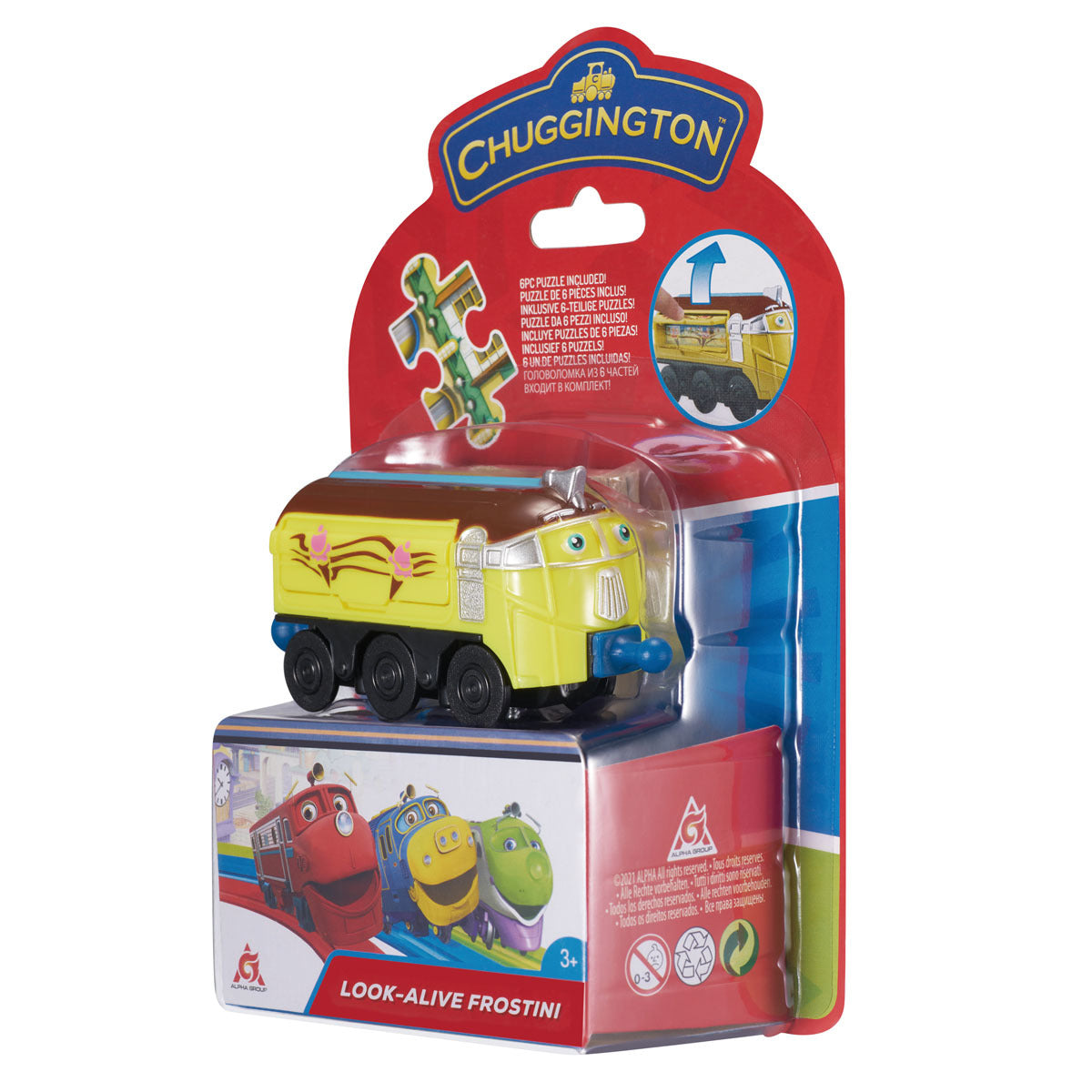 Chuggington - Look Alive Frostini Connectable Train