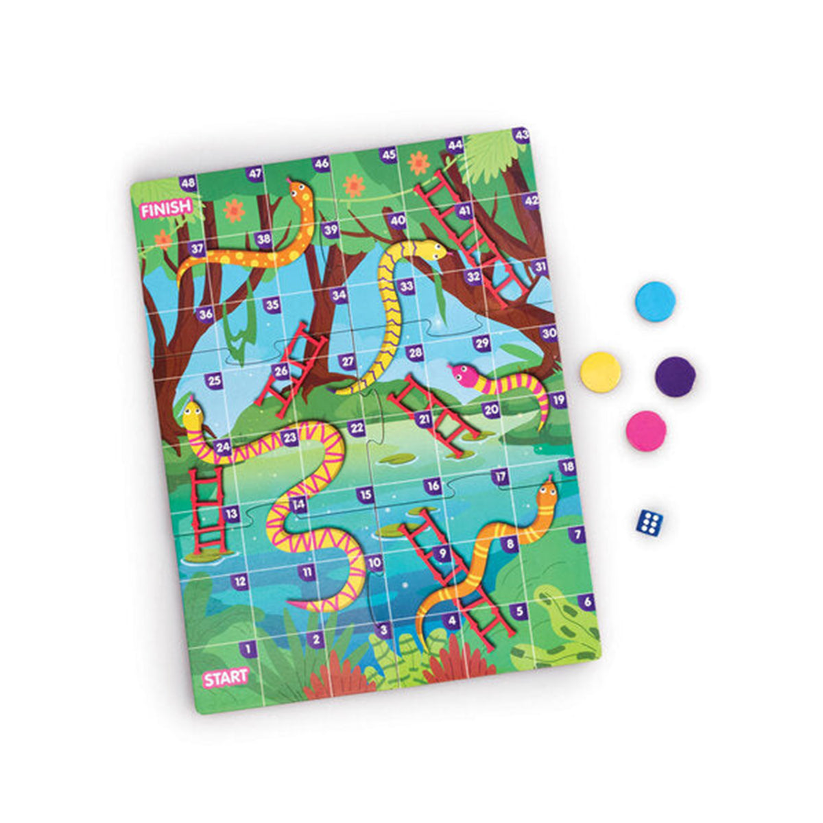 Addo Games - Snakes & Ladders Mini Card Game